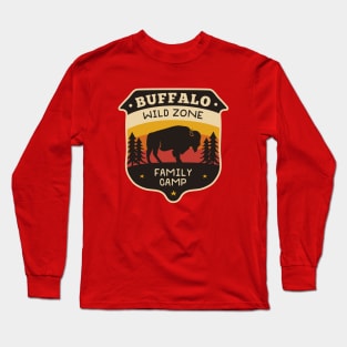 buffalo wild zone Long Sleeve T-Shirt